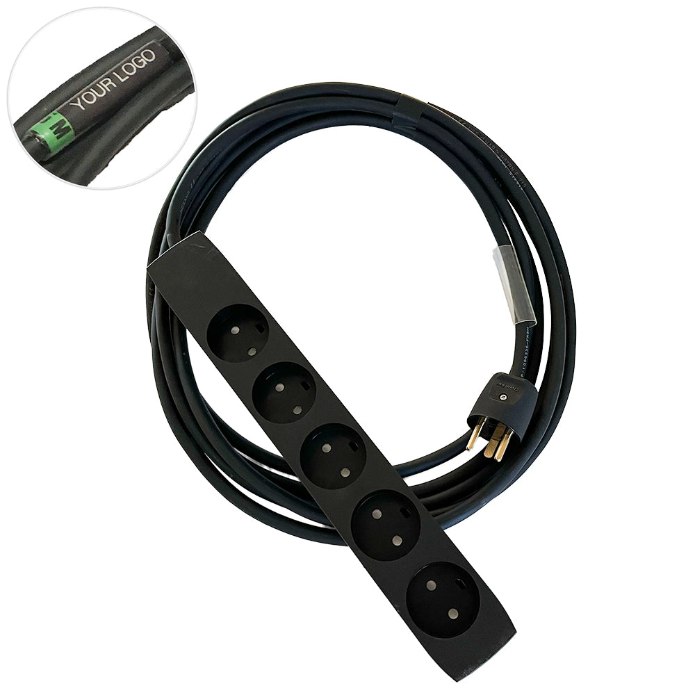 5 m Netzkabel - DK für 5 Steckdosen